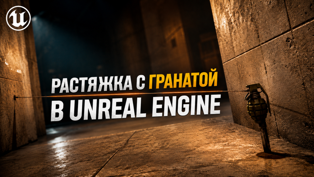 Растяжка с гранатой в Unreal Engine 5
